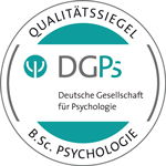 Logo DGPs Qualitätssiegel B.Sc. Psychologie